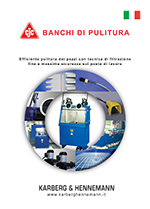 brochure banchi di pulitura