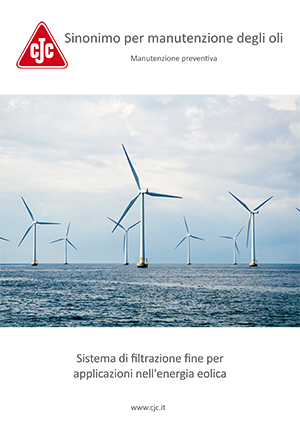 Turbine eoliche, filtrazione fine e manutenzione dell'olio (brochure)