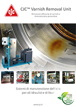 brochure varnish removal unit