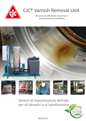 Brochure: Varnish Removal Unit